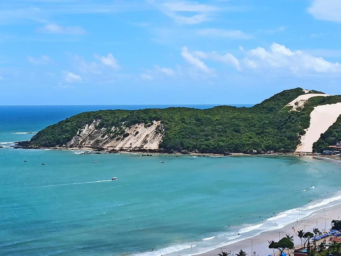 Flat Em Ponta Neg Vista Para O Mar - Natal Plaza Suites Exterior foto